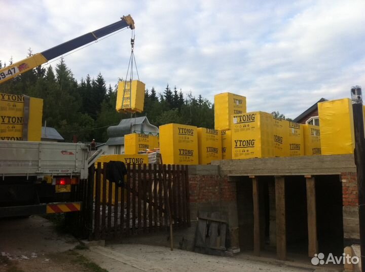 Перевезу контейнер, аренда автокрана, шаланды