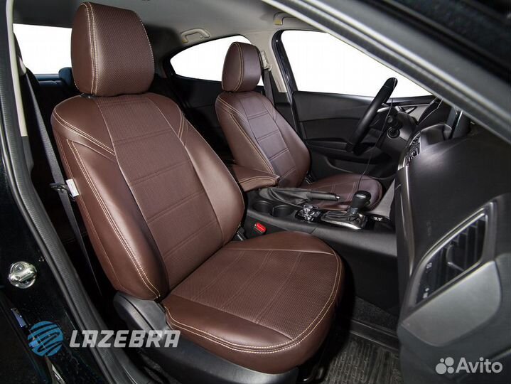 Чехлы из экокожи для Mazda 3