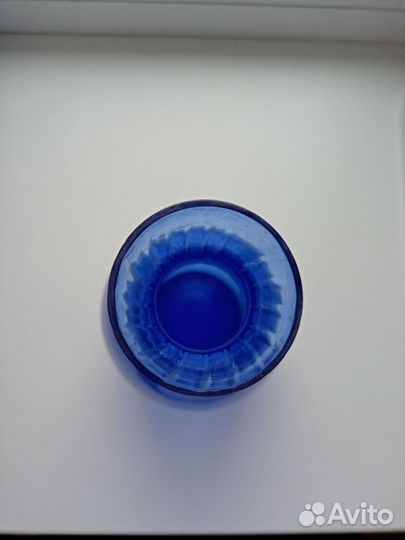 Графин СССР синее стекло посуда конфетница