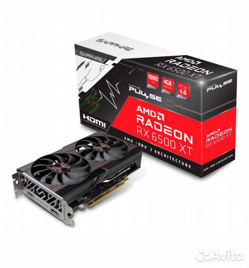 Новая Sapphire AMD Radeon RX 6500 XT