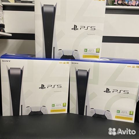 PlayStation 5 новая / Б/У + 400 игр