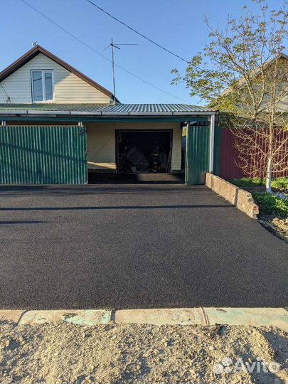 Асфальтирование, укладка асфальта и плитки