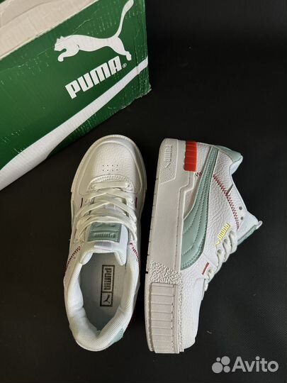 Кроссовки Puma Cali Sport Mix белые