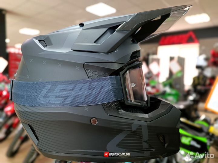 Шлем кроссовый leatt 7.5 Stealth V24