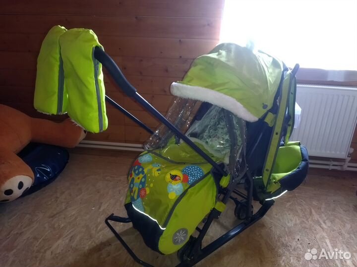 Детские санки коляска бу