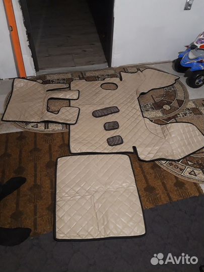 Автомобильные 3D коврики из экокожи в салон