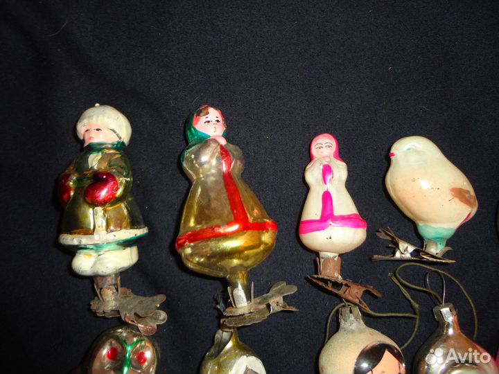 Елочные игрушки СССР