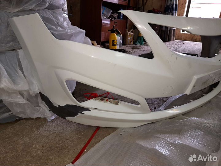 Бампер hyundai solaris