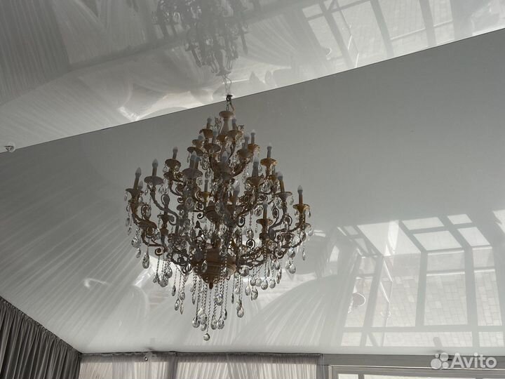 Прекрасная огромная люстра, D130 см