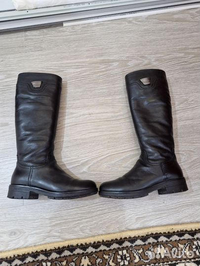 Зимние женские сапоги 38 натуральная кожа