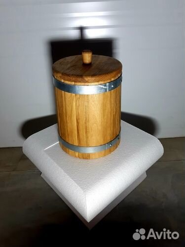 Кадка дубовая 7 л