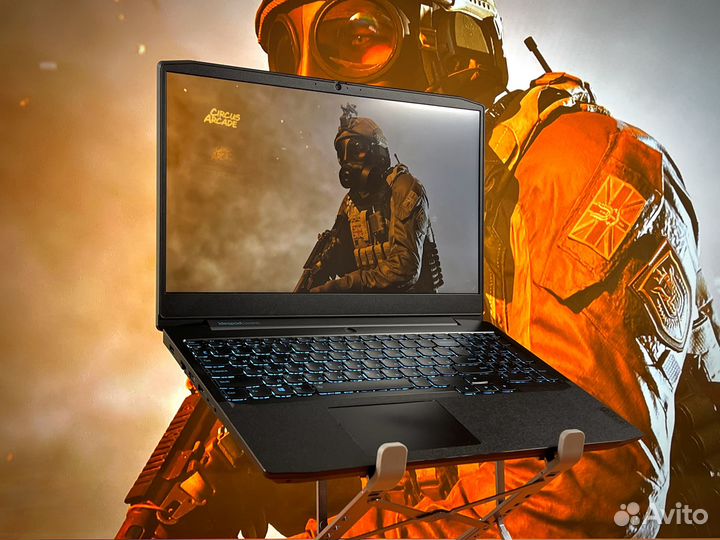 Ноутбук Lenovo ideapad Gaming / RTX 3050 Ti / R5