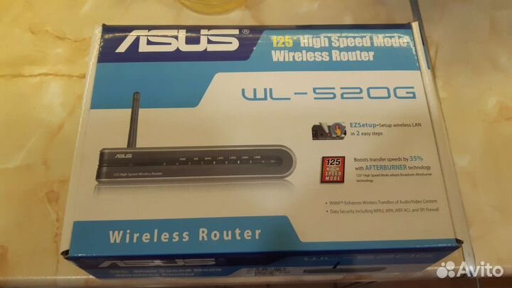 Wifi роутер Asus WL-520g