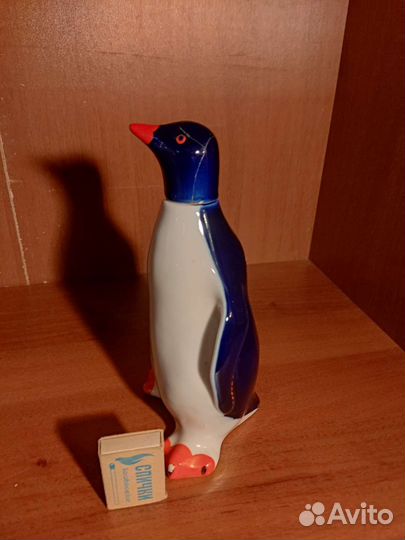 Графин Пингвин. Статуэтка фарфор