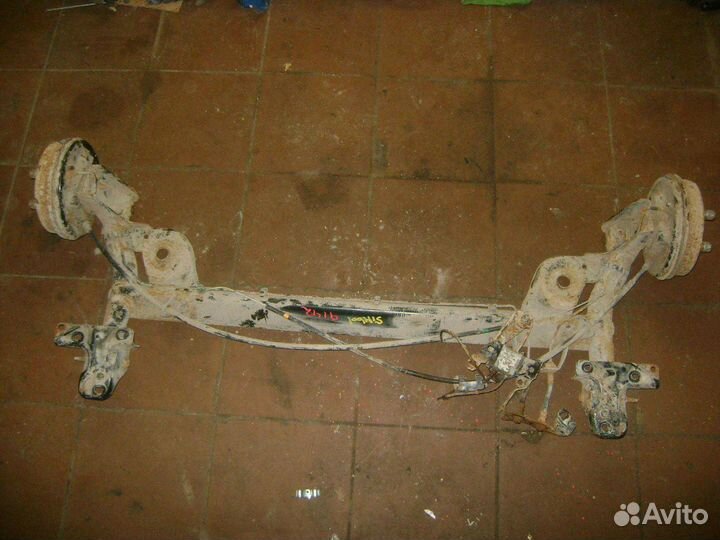 Балка задняя Renault Symbol