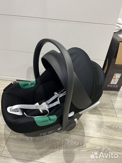 Автолюлька cybex aton b2 с адаптарами