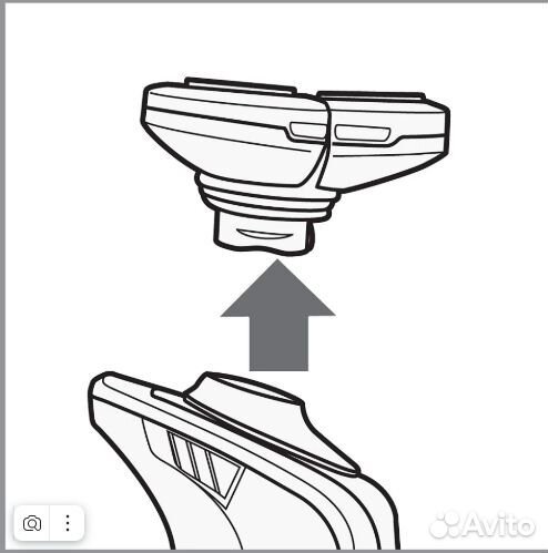 Бритвенный блок philips RQ10