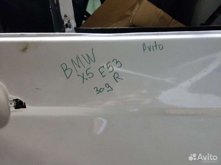 Дверь задняя правая Bmw X5 E53 внедорожник 4.4I V8