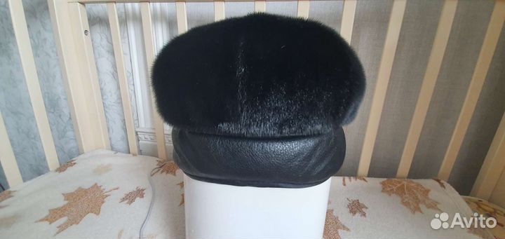Меховая мужская кепка 57-59