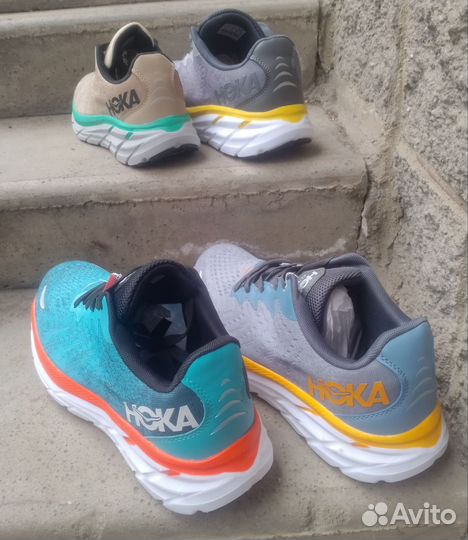 Кроссовки Hoka Clifton 8 беговые мужские