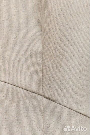 Zara оригинал блестящие мини платье с плечеками