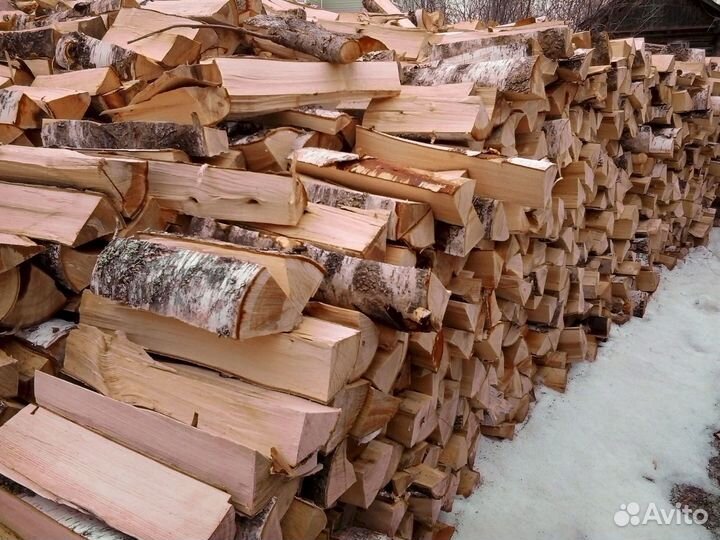 Дрова колотые