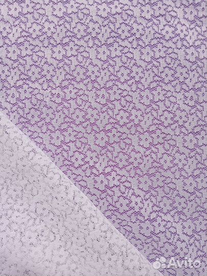 Ткань гипюр, пайетки (СССР)