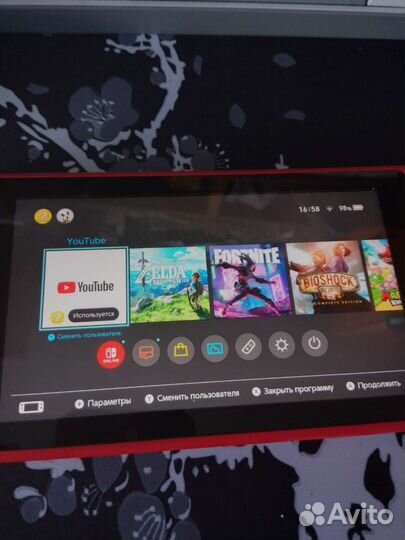 Nintendo switch rev 2 mario edition (Самовывоз)