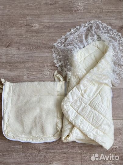 Кружевной конверт на выписку