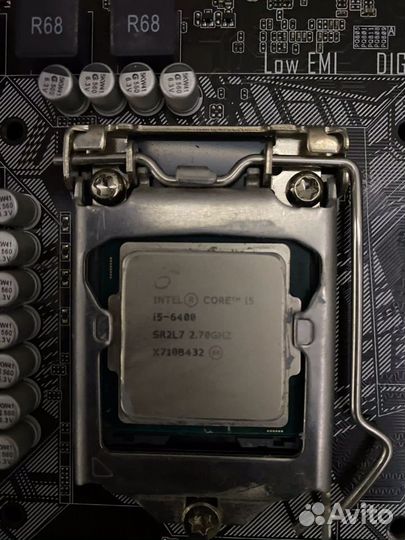 Материнская плата- asus z170-p с процессором- i5