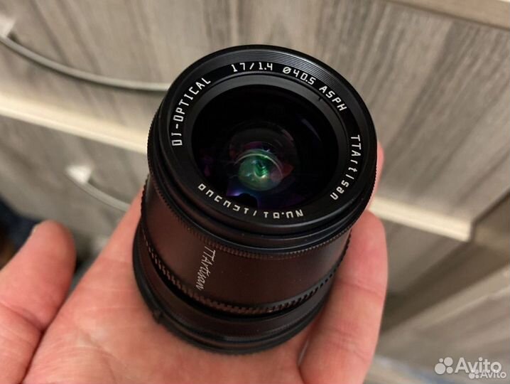 Бронь Объектив Ttartisan 17 mm F1.4 Sony E