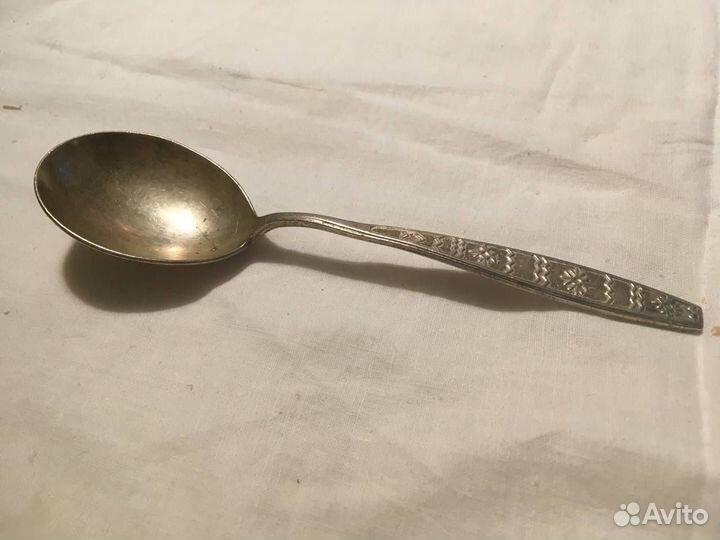 Десертные ложки мельхиор СССР