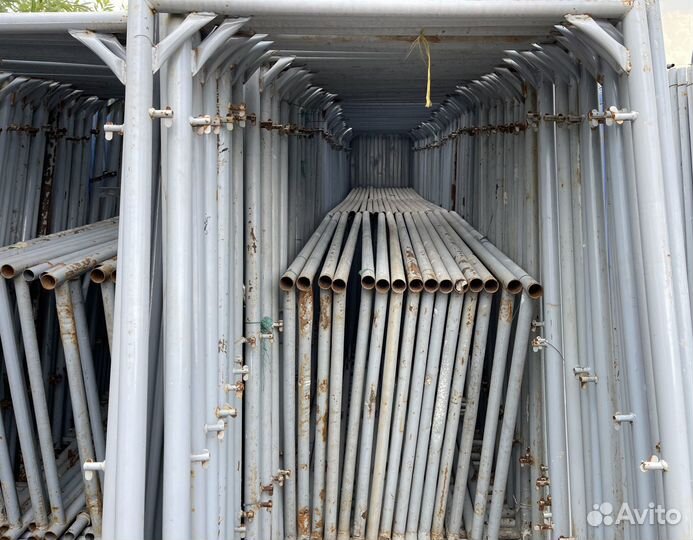 Леса строительные. Рамные леса