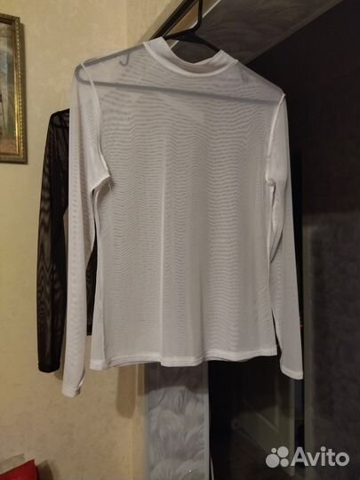 Водолазки полупрозрачные, размер 42-44, 2 шт