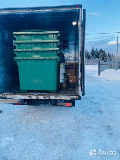 Пластиковый Евроконтейнер 1100л C1344