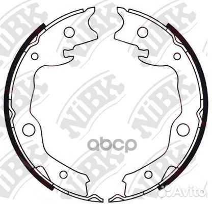 Колодки тормозные nissan/toyota X-trail/qashqai