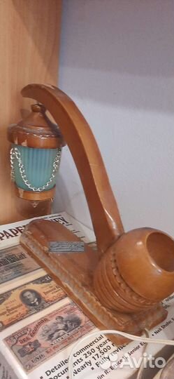 Лампа. Капитанская трубка.1979 г