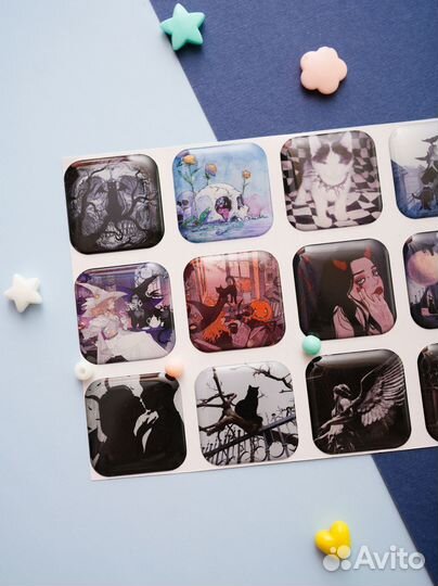 3d стикеры на телефон опт от 50 штук