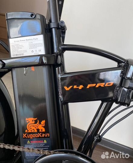 Электровелосипед kugookirin v4 pro