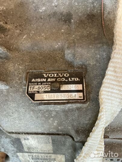 АКПП TF-80SC volvo XC60/70 AWD 50000км гарантийные