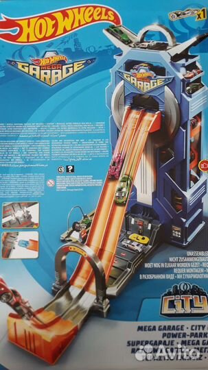 Hot wheels мега гараж + дорога + блокпост