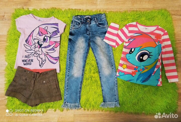 Пакеты вещей для девочки 5-6