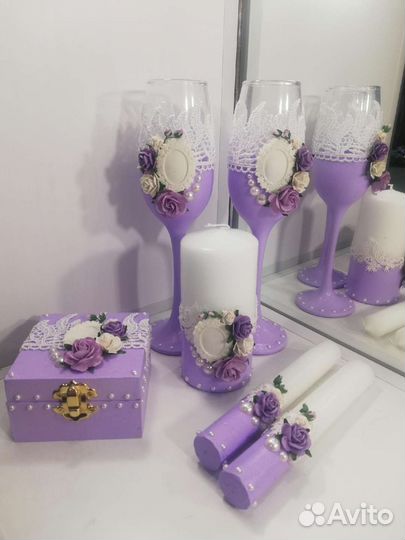 Свадебные аксессуары набор