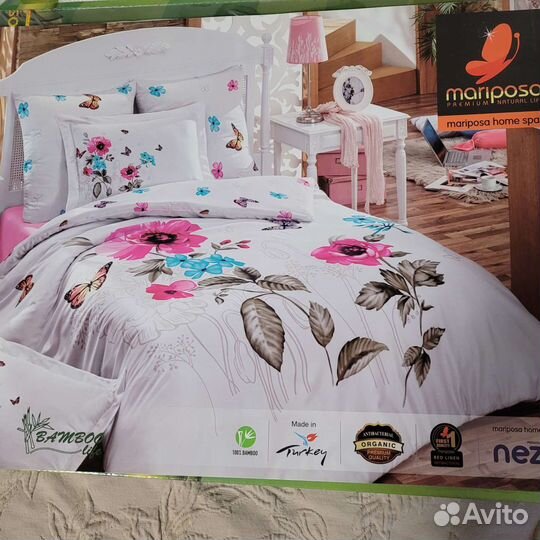 Комплект постельного белья евро