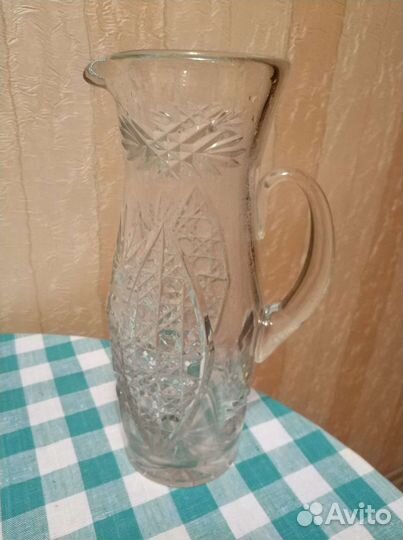 Кувшин хрустальный СССР