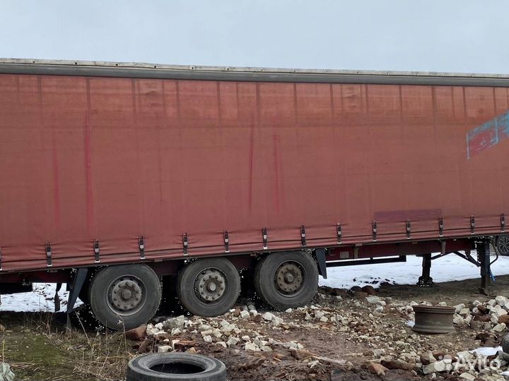 Разбор полуприцепа Krone