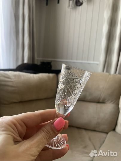 Хрустальные рюмочки СССР