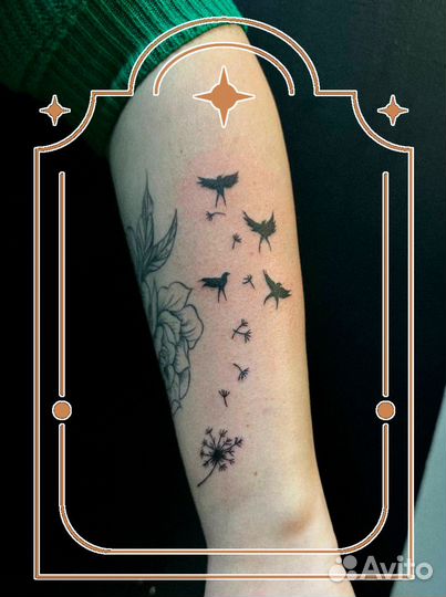 Модель на тату