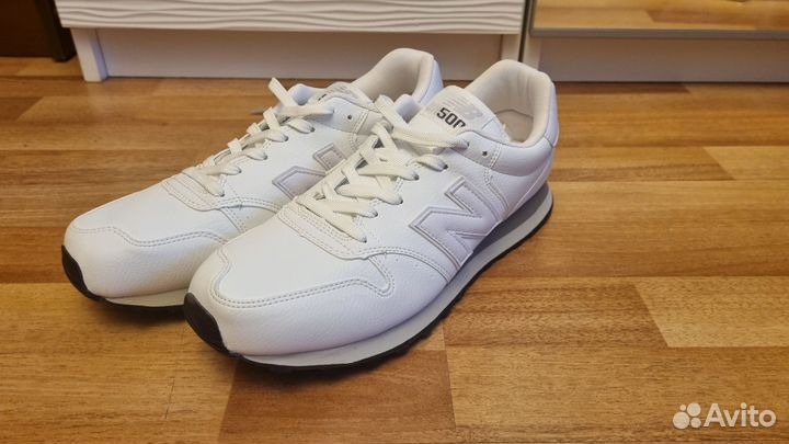 Кроссовки кожаные new balance