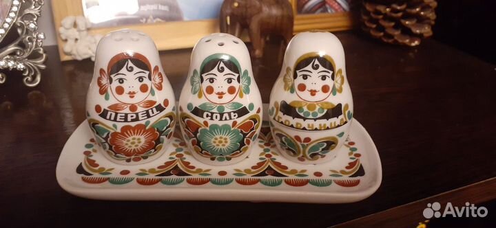 Набор для специй матрешки